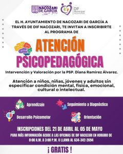 Programa de atención psicopedagógica