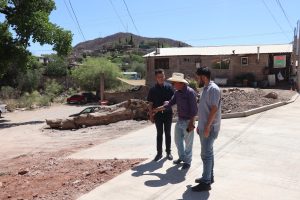 Entrega de obra de pavimentación
