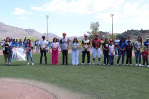 Inauguran la Liga Municipal de Béisbol 2025 en Nacozari