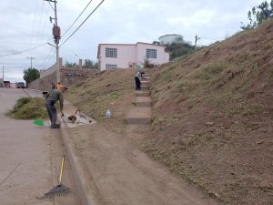 Compromiso diario por una mejor imagen urbana en Nacozari