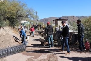 Avanza la pavimentación de la calle 5 de Mayo con el inicio de su segunda etapa