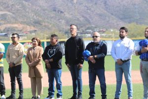 Inauguración de la Liga de Béisbol de la Sierra Baja de Sonora