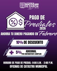Aprovecha los descuentos por pago del predial