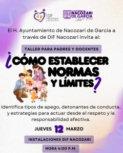 Invitación a Taller para Padres de Familia y Docentes