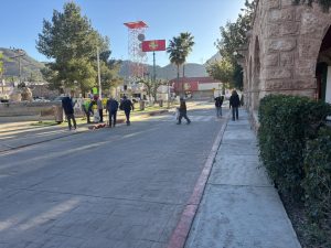 Agradecimiento a personal de Servicios públicos por su labor.